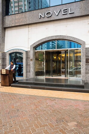 Façade de l’hébergement