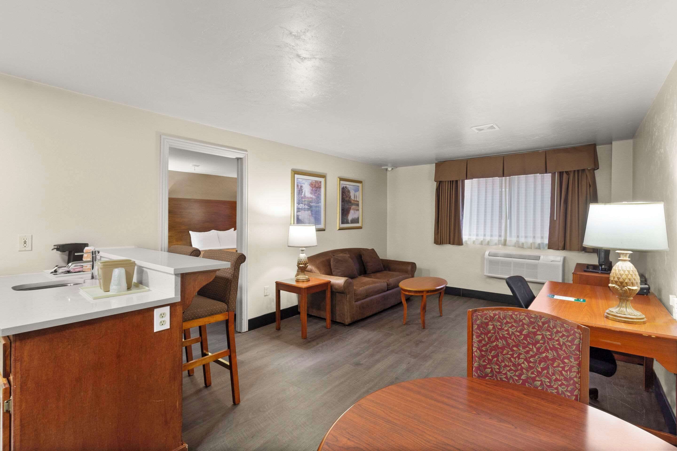 in-room safe, desk, blackout curtains, iron/ironing board