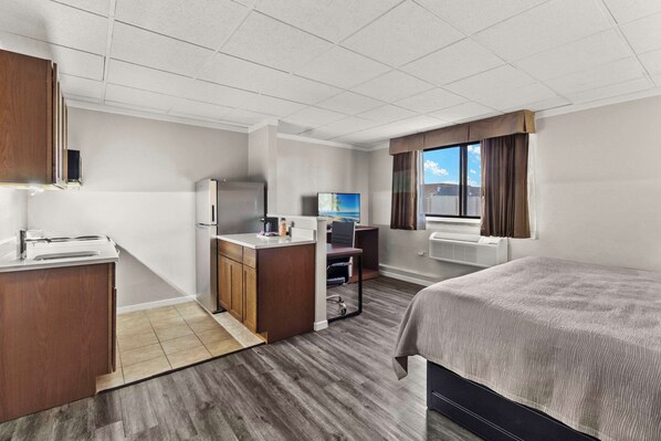 In-room safe, desk, blackout drapes, iron/ironing board