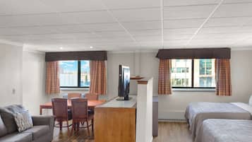 In-room safe, desk, blackout drapes, iron/ironing board