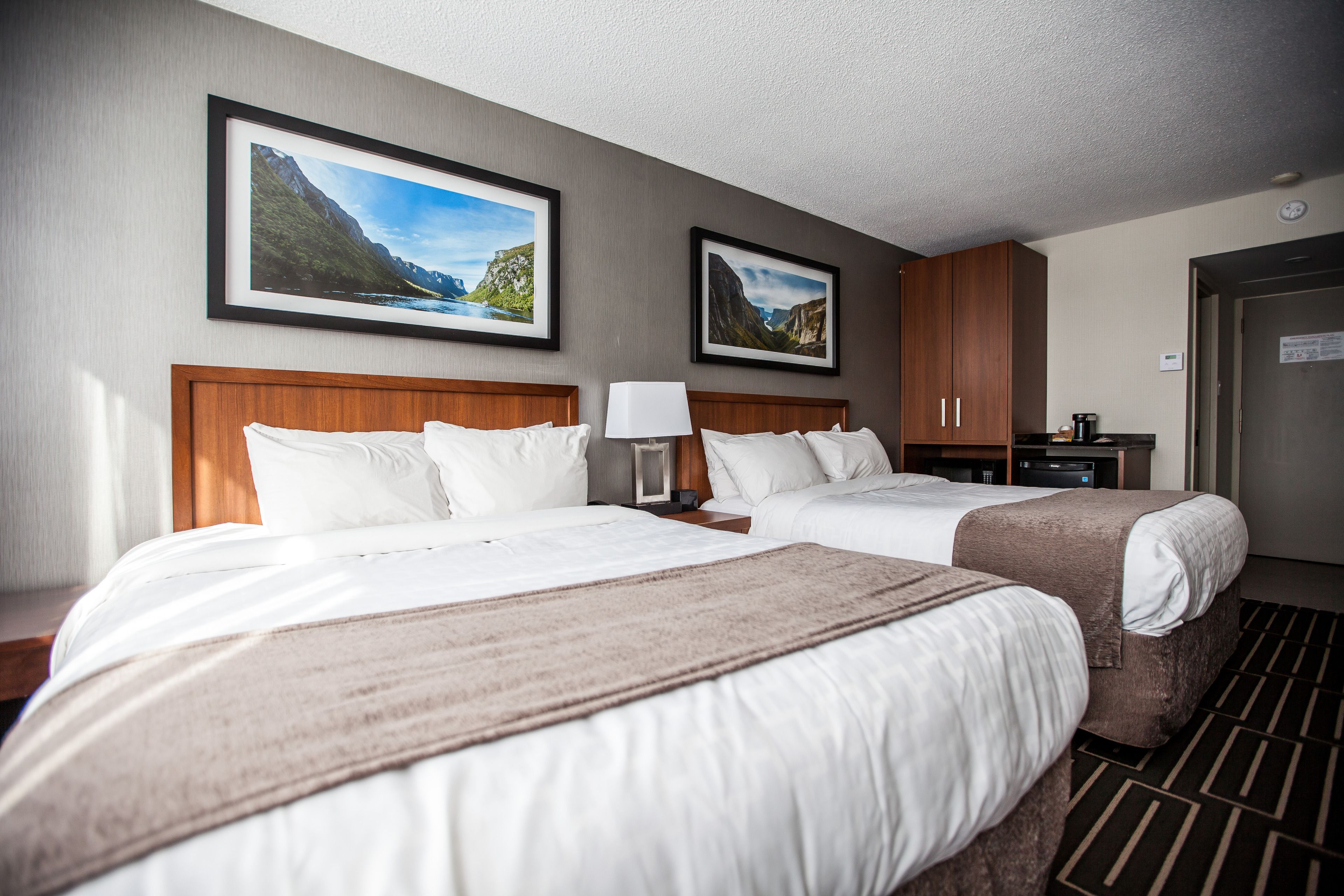 Desk, blackout drapes, iron/ironing board, free WiFi