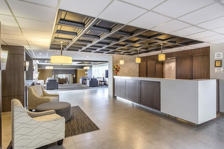 Lobby. Quality Inn Corner Brook