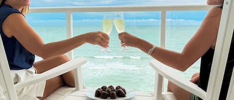 Servicio de champagne