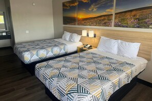 Free WiFi, bed sheets