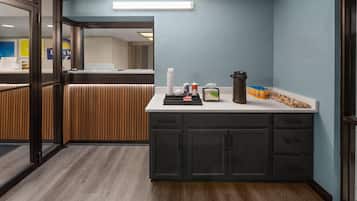 Free daily on-the-go breakfast