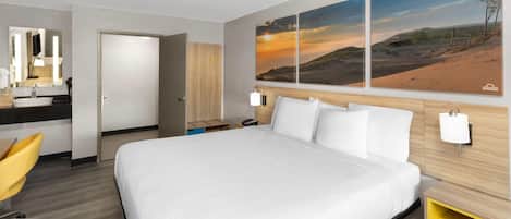 Zimmer, 1Ā King-Bett, barrierearm, Nichtraucher (Bathtub W/grab Bars)