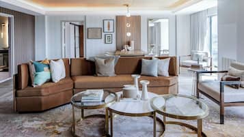 48-inch flat-screen TV with satellite channels, TV, pay movies