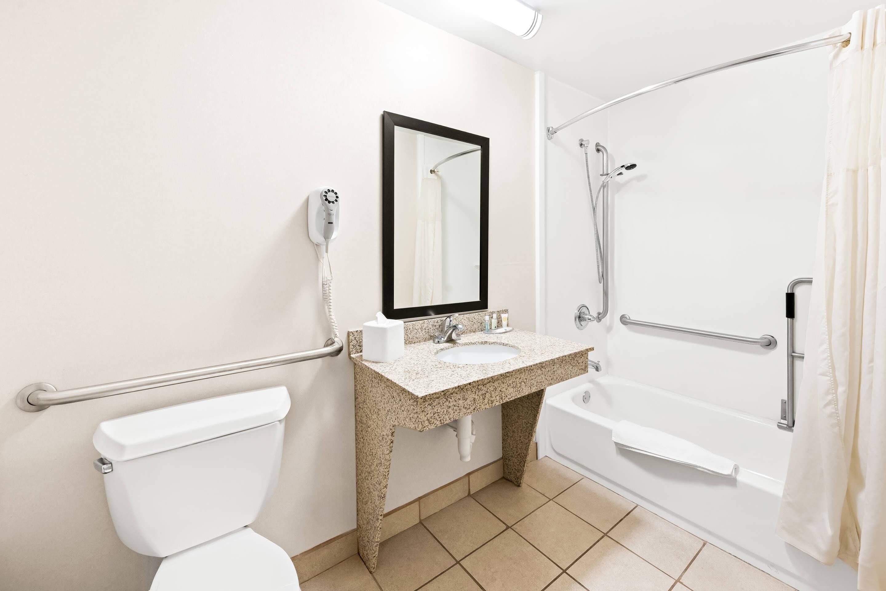 Room, 2 Double Beds, Accessible, Non Smoking | In-room safe, iron/ironing board, free cots/infant beds, free WiFi