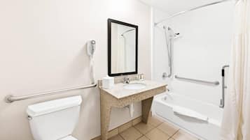 Room, 2 Double Beds, Accessible, Non Smoking | In-room safe, iron/ironing board, free cots/infant beds, free WiFi