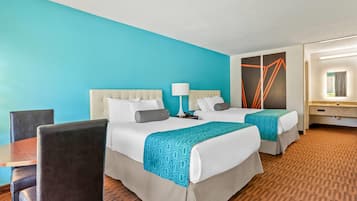 In-room safe, blackout curtains, iron/ironing board, WiFi