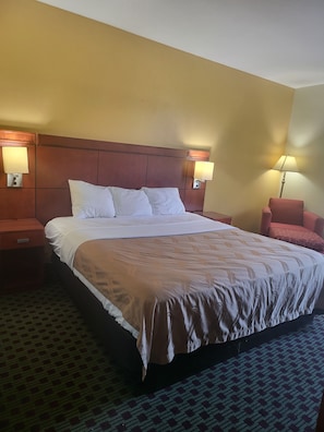 Laptop workspace, blackout drapes, iron/ironing board, free WiFi