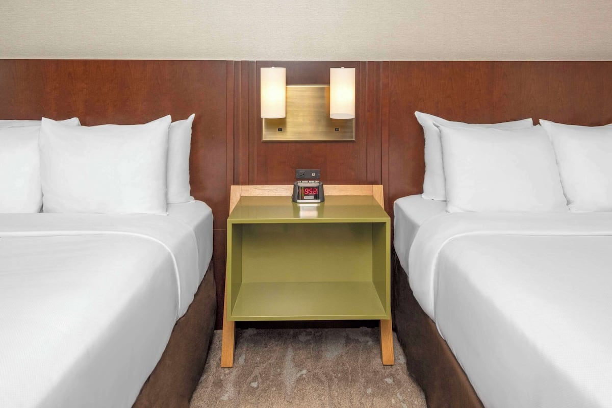 Room, 2 Queen Beds | Premium bedding, pillowtop beds, desk, iron/ironing board