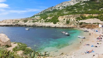 Vue sur la plage/l’océan