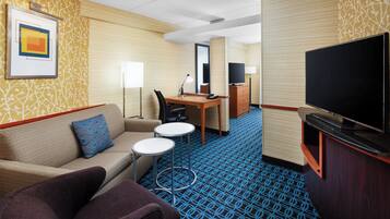In-room safe, desk, blackout drapes, iron/ironing board