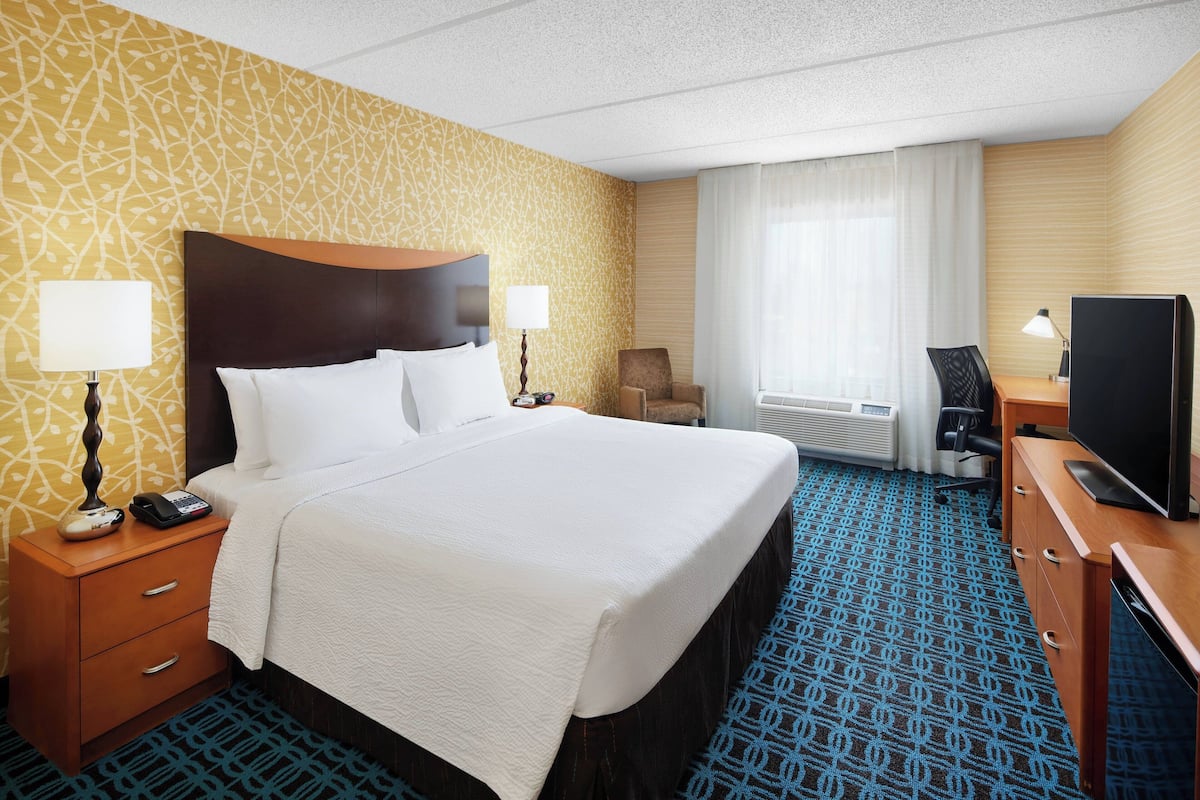 In-room safe, desk, blackout drapes, iron/ironing board