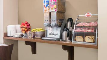 Gratis kontinental morgenmad hver dag