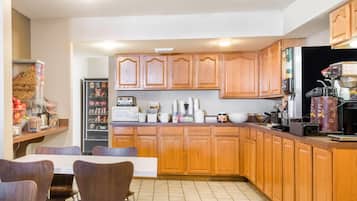 Kontinental frokost er inkludert hver dag