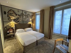 Standard Twin Room | Premium bedding, minibar, in-room safe, desk