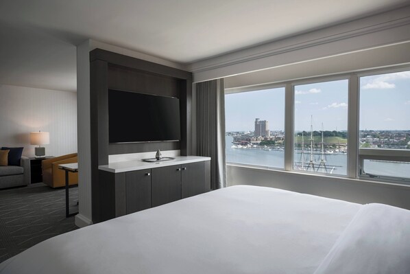 Premium bedding, pillow-top beds, in-room safe, desk