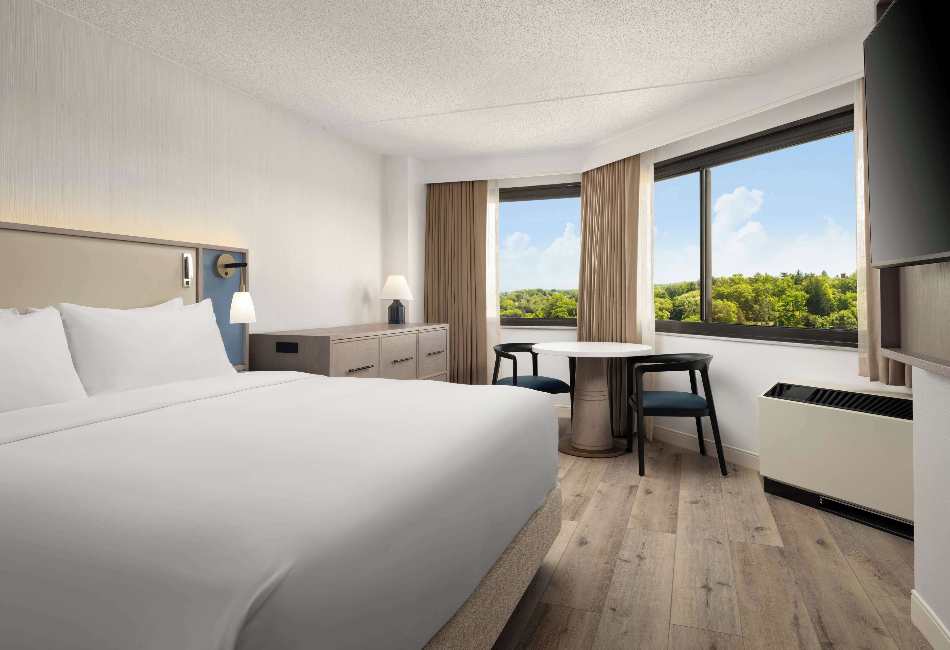 deluxe room, 1 queen bed, accessible (mobility tub) | premium bedding, pillow-top beds, in-room safe, desk