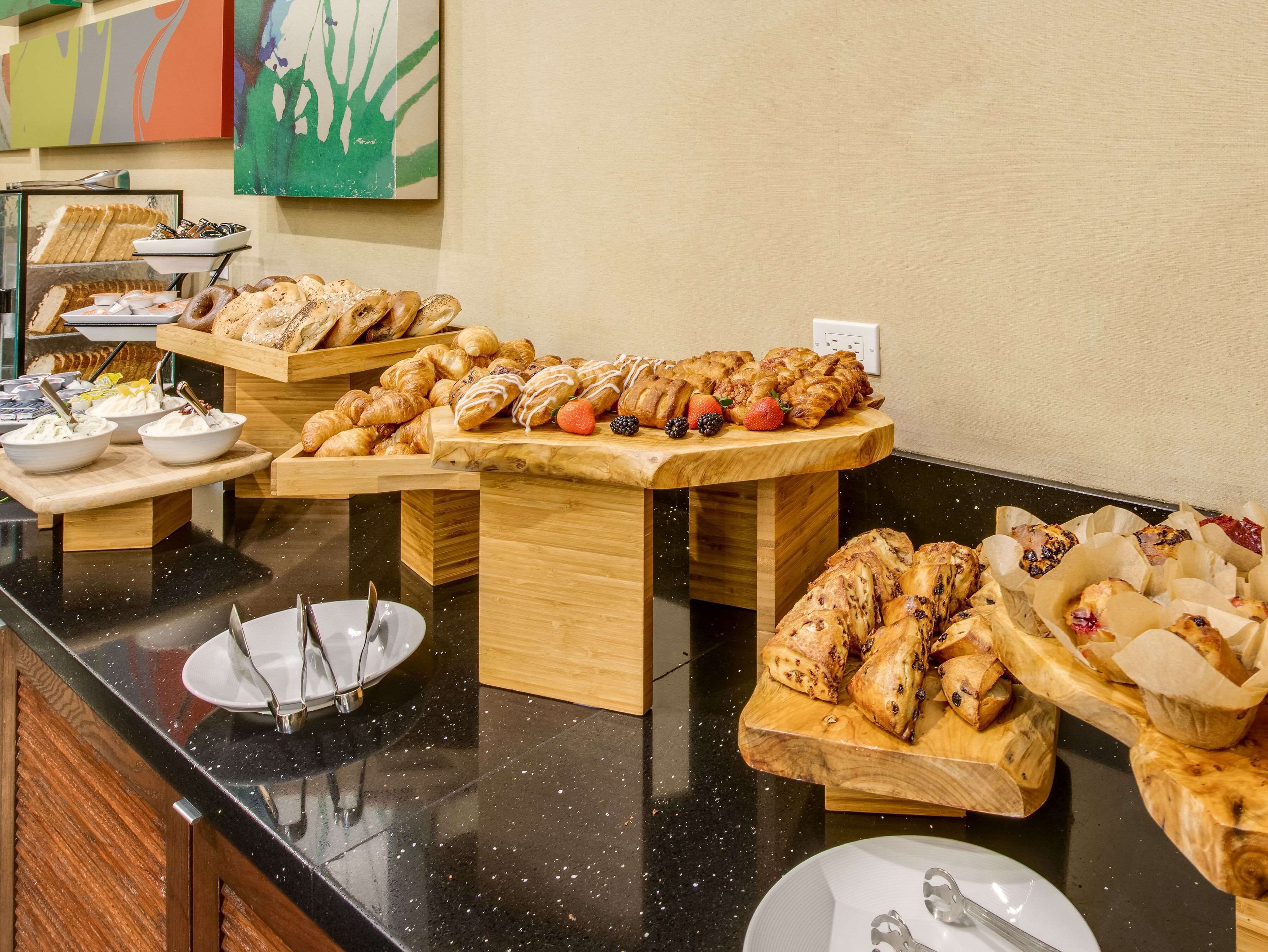 Daily buffet breakfast (USD 24 per person)