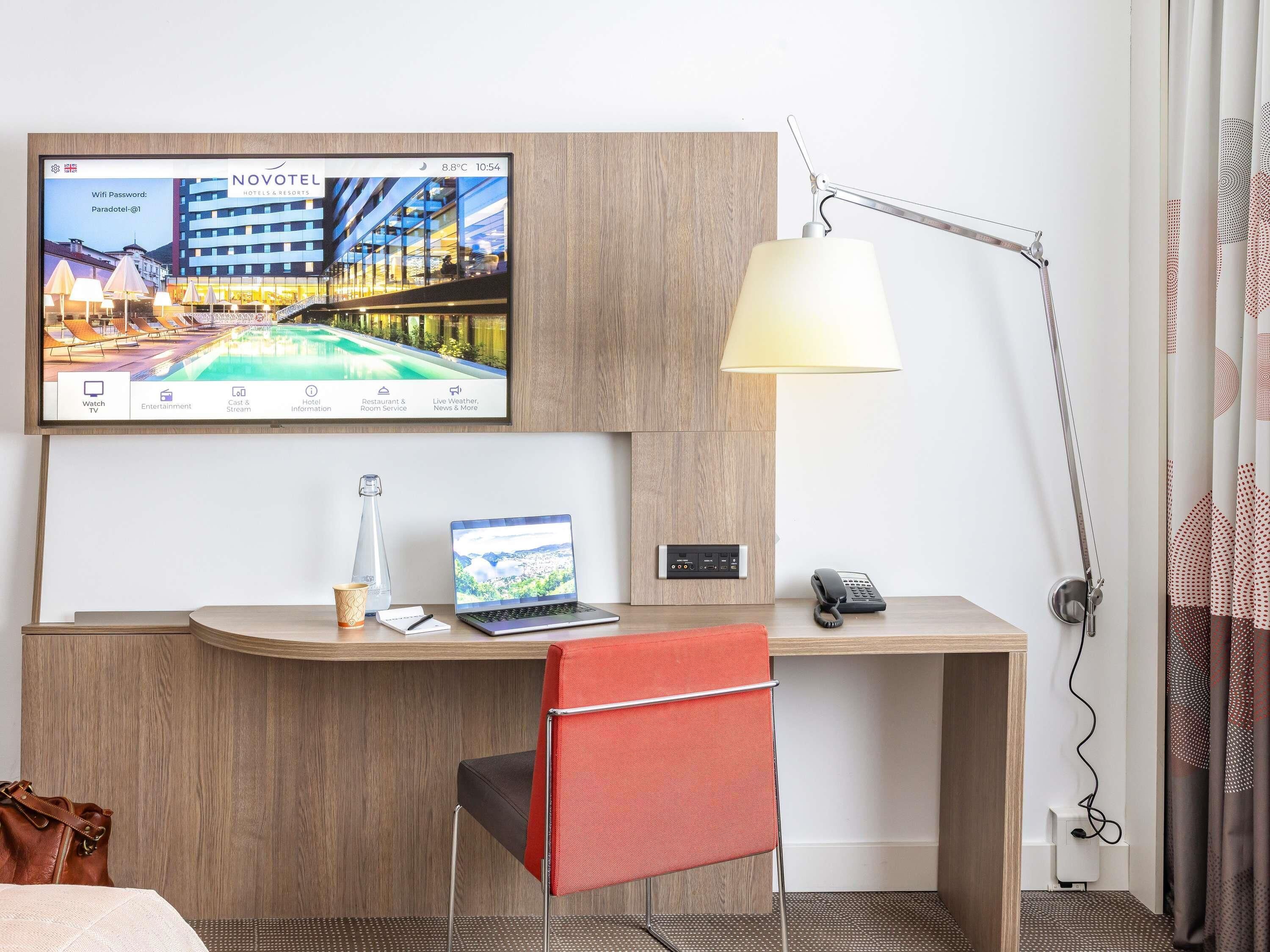 superior room, 1 double bed with sofa bed, non smoking | premium bedding, in-room safe, desk, laptop workspace