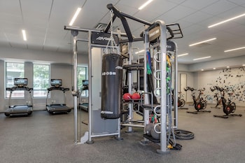 Fitness center at Sheraton Suites Old Town Alexandria