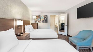 Habitación estándar, 2 camas dobles, accesible para personas con discapacidad, no fumadores