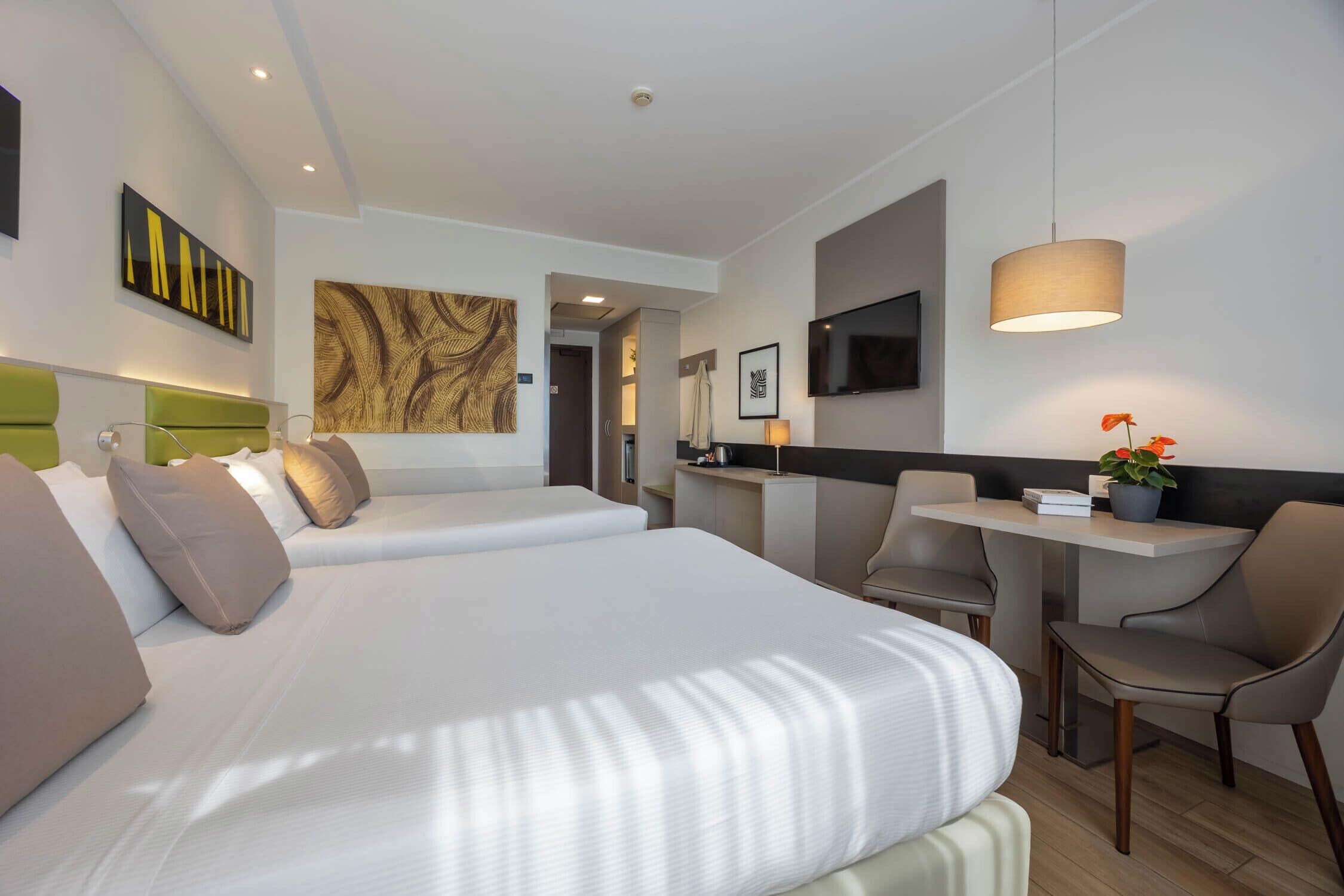 Standard Quadruple Room | Premium bedding, down comforters, minibar, in-room safe