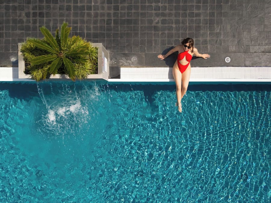Seasonal outdoor pool, open 8:00 AM to 8:00 PM, sun loungers