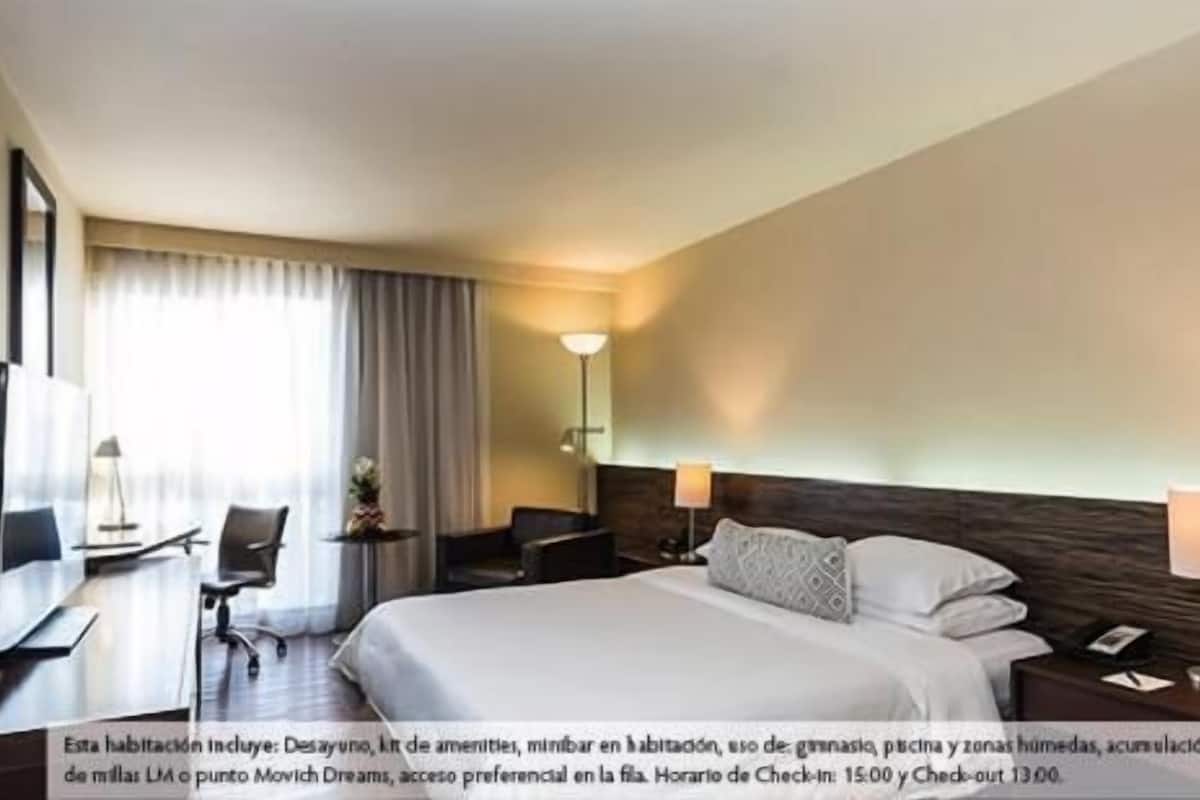 Minibar, in-room safe, desk, laptop workspace