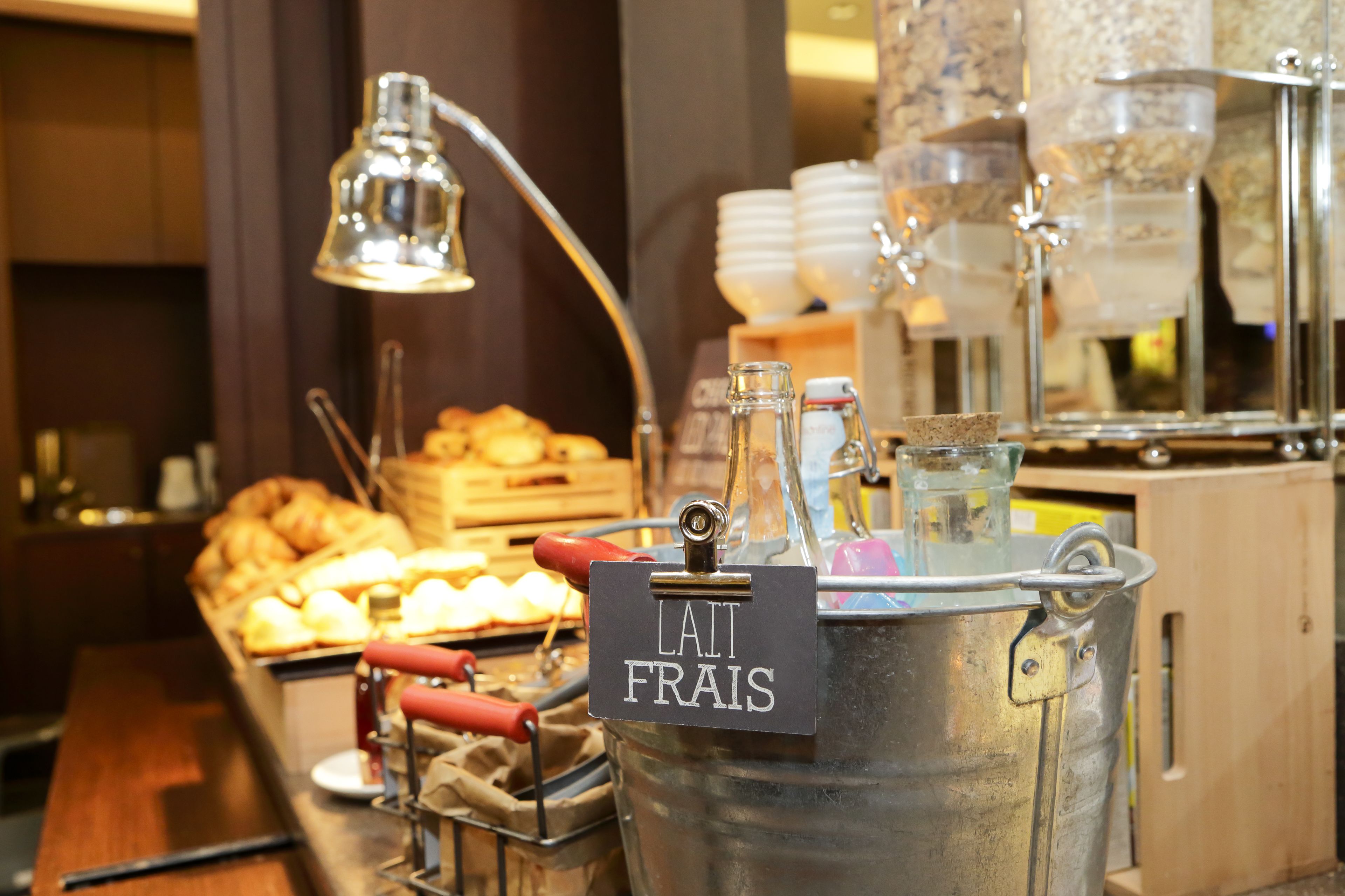 Daily buffet breakfast (EUR 12.50 per person)