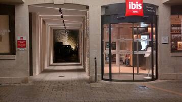 Voorkant van accommodatie