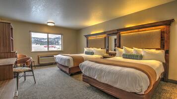 Deluxe Room, 2 Queen Beds | Pillowtop beds, in-room safe, desk, blackout drapes