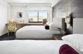 Frette Italian sheets, premium bedding, down comforters, pillowtop beds at Kimpton Alton Fishermans Wharf, an IHG Hotel