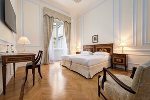 Standard Double Room | In-room safe, desk, blackout curtains, iron/ironing board