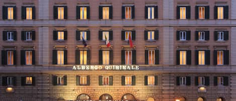 Front of property – evening/night