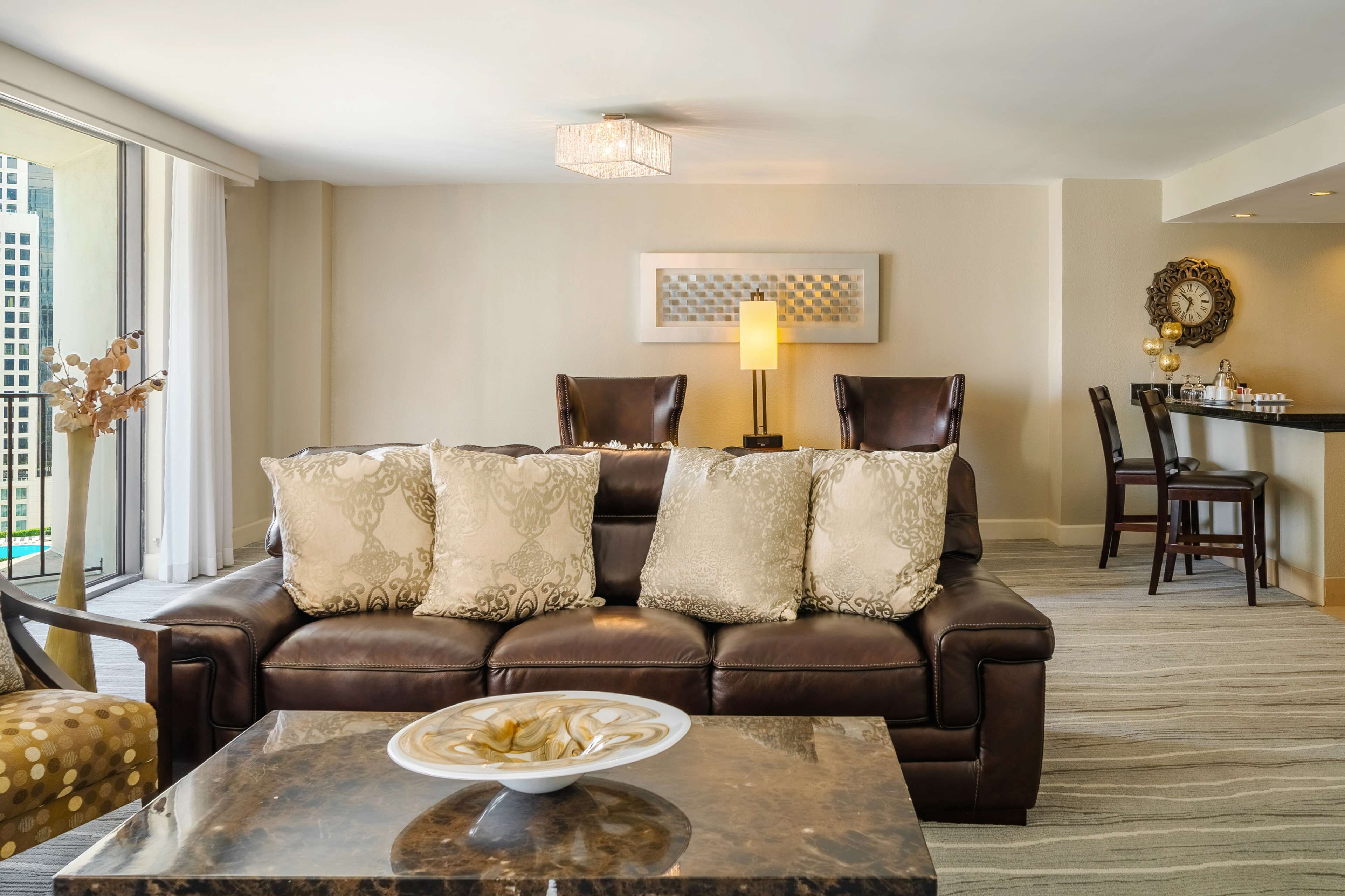 suite, 1 king bed (vip) | premium bedding, down duvets, in-room safe, desk