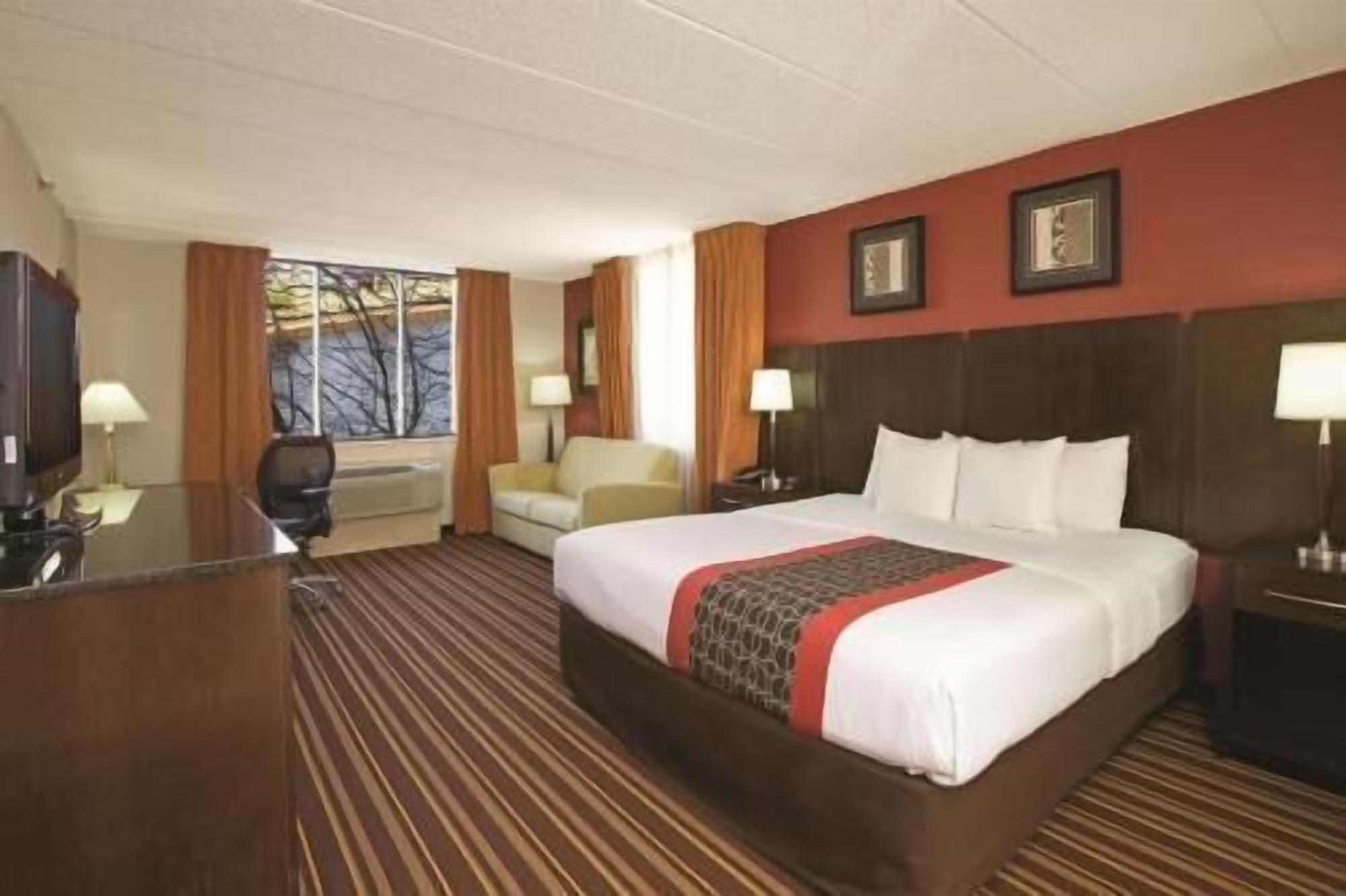 Premium bedding, desk, iron/ironing board, free cots/infant beds