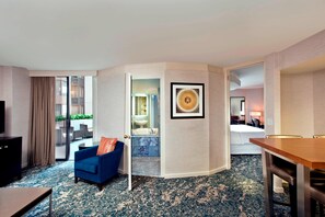 Suite, 1 Bedroom | Egyptian cotton sheets, premium bedding, down duvets, pillow-top beds - The Westin Washington, D.C. City Center (Washington)