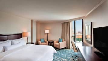Egyptian cotton sheets, premium bedding, down duvets, pillow-top beds
