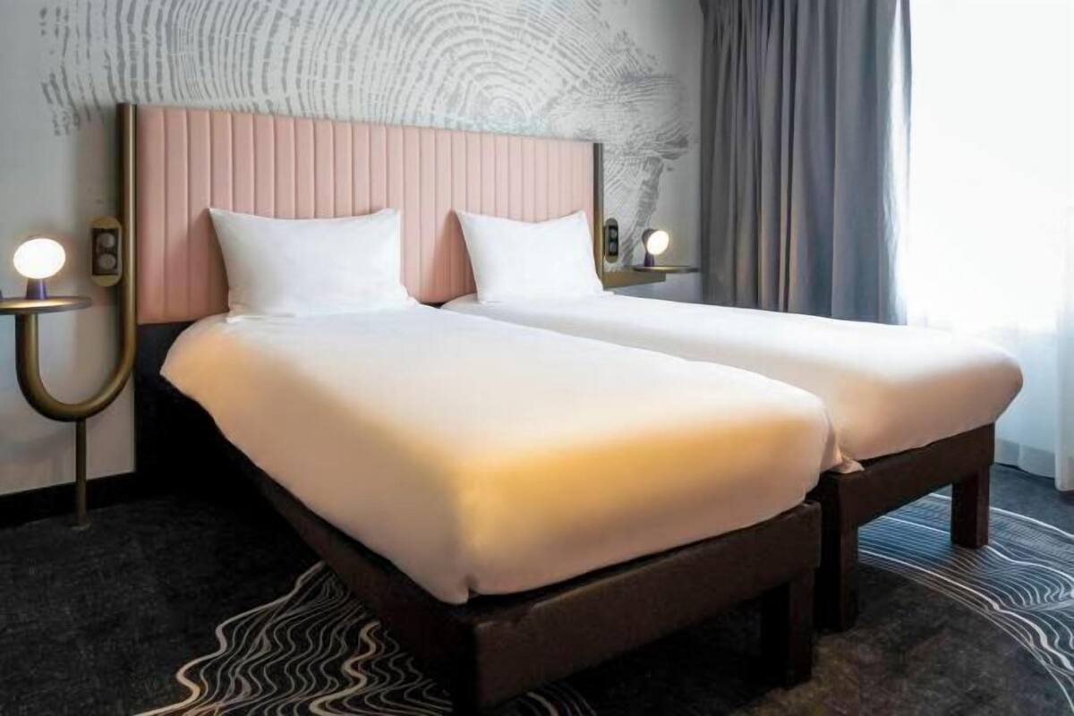 2 slaapkamers, luxe beddengoed, een kluis op de kamer
