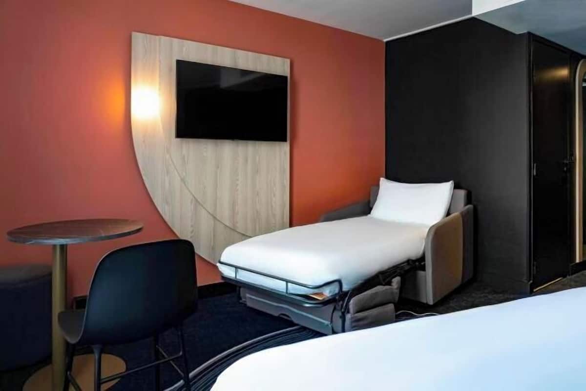 2 slaapkamers, luxe beddengoed, een kluis op de kamer
