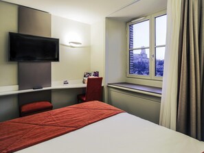 Minibar, desk, blackout curtains, soundproofing