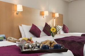 In-room safe, desk, blackout curtains, iron/ironing board