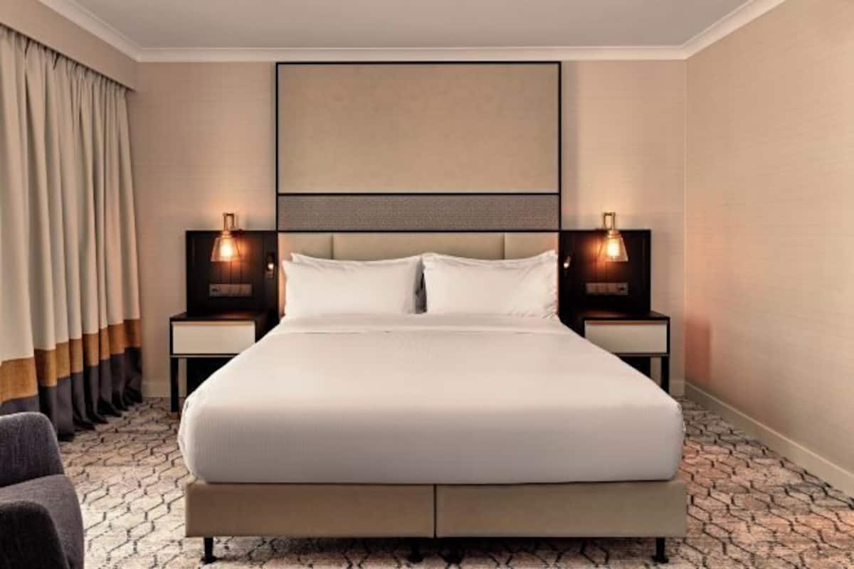 1 bilik tidur, peralatan tempat tidur premium, peti besi dalam bilik
