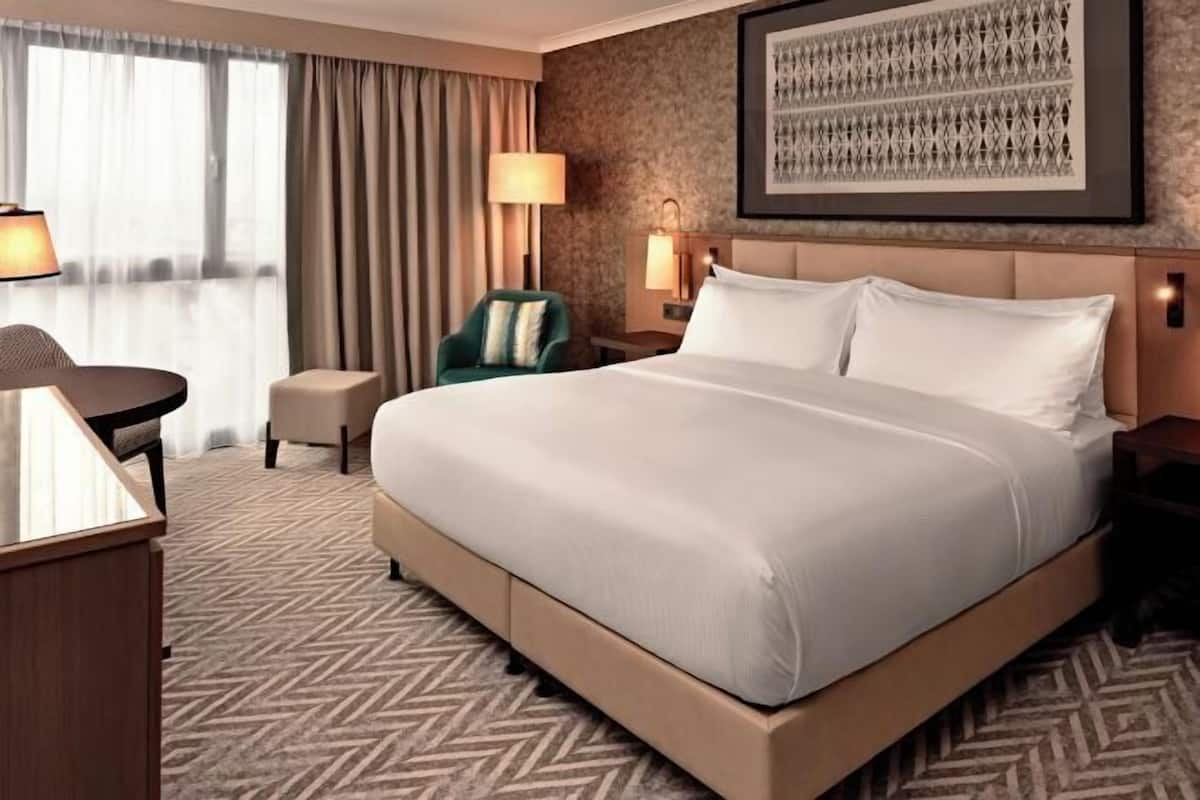 1 bilik tidur, peralatan tempat tidur premium, peti besi dalam bilik