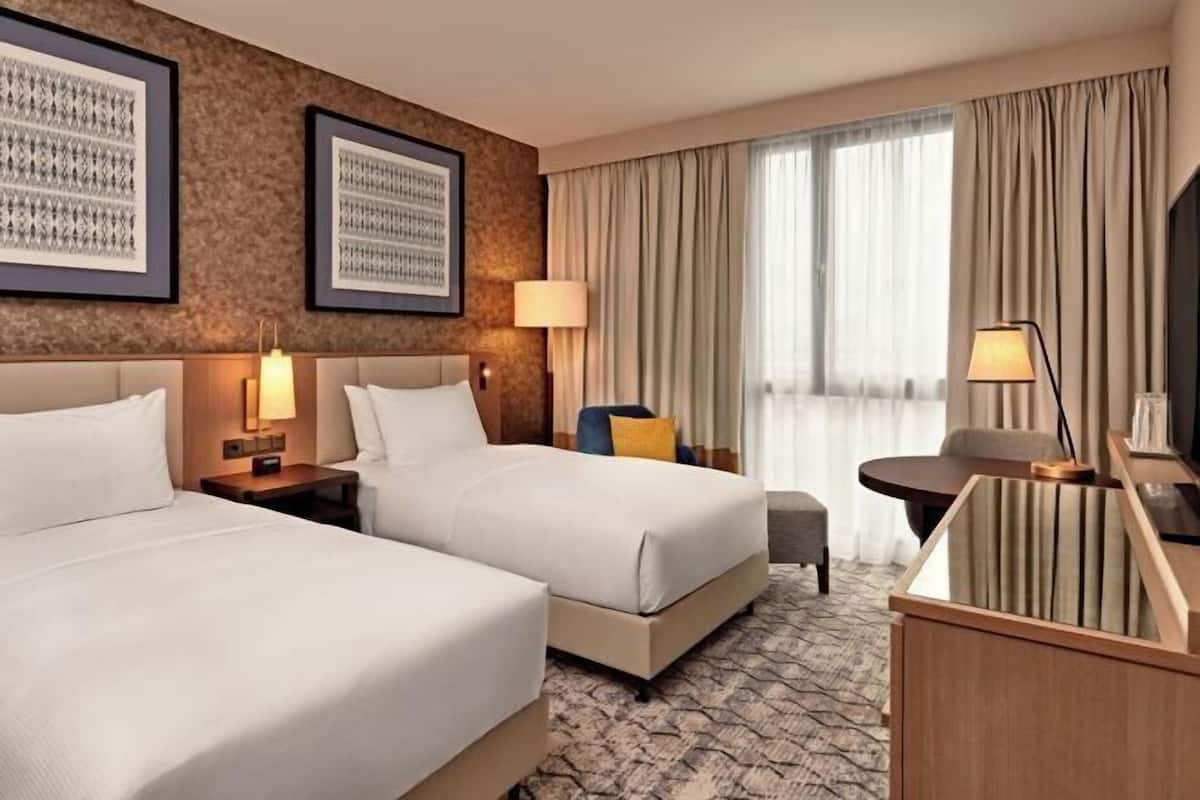 1 bilik tidur, peralatan tempat tidur premium, peti besi dalam bilik