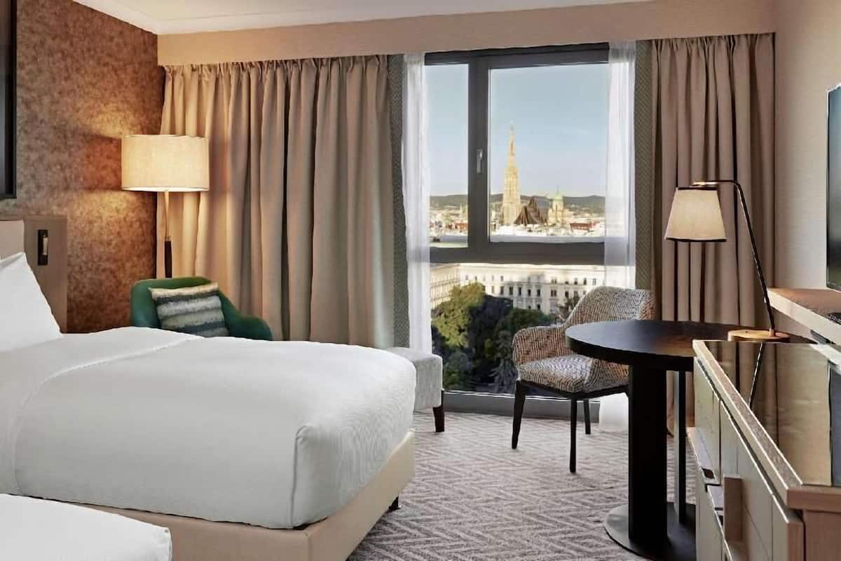 Biancheria da letto di alta qualità, cassaforte in camera