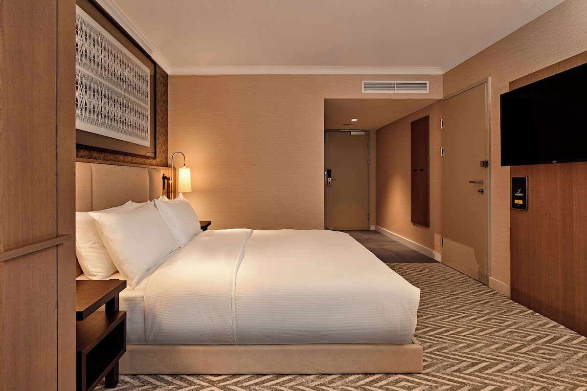 1 habitación y ropa de cama de alta calidad
